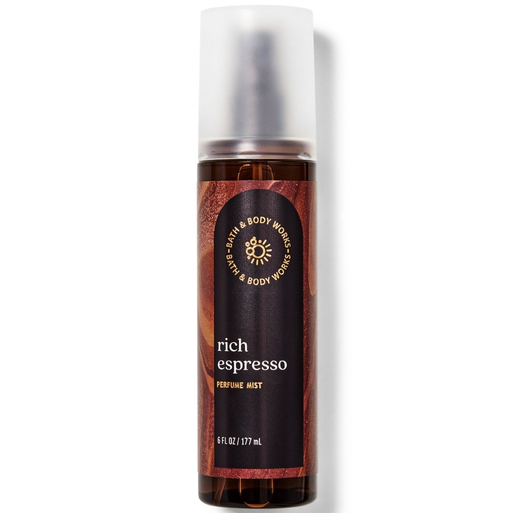 Bath & Body Works Rich Espresso Fragrance Perfume Mist 6oz NEW Rare